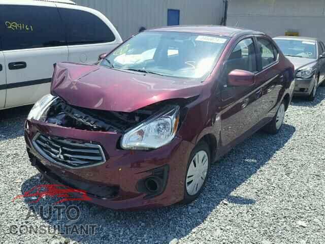 MITSUBISHI MIRAGE 2017 - ML32F3FJ1HHF15603