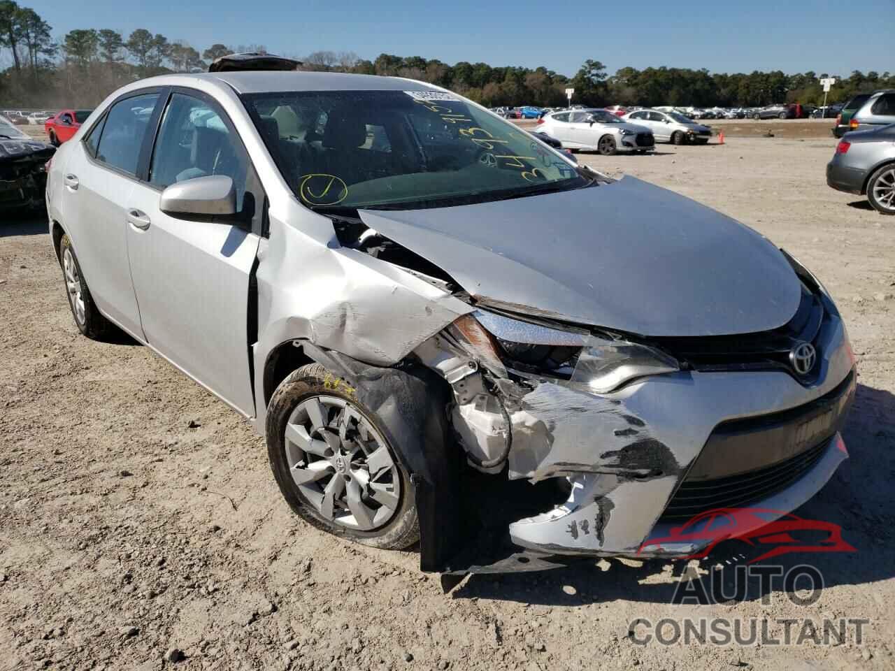 TOYOTA COROLLA 2016 - 5YFBURHE5GP540090