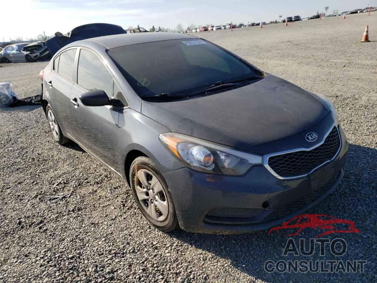 KIA FORTE 2016 - KNAFK4A60G5573442