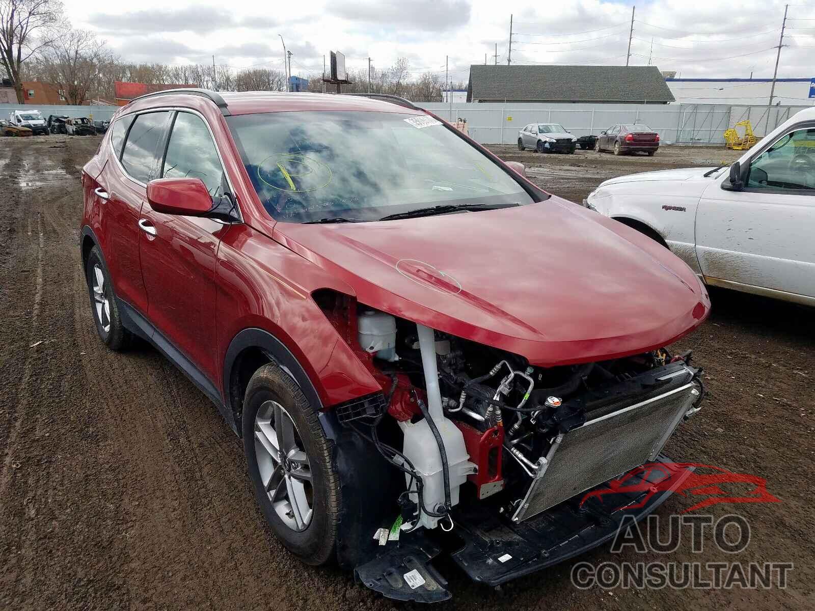 HYUNDAI SANTA FE 2017 - 5XYZU3LB6HG430177