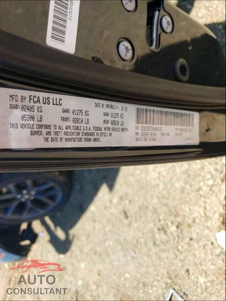 DODGE CHALLENGER 2019 - 2C3CDZBT5KH606183
