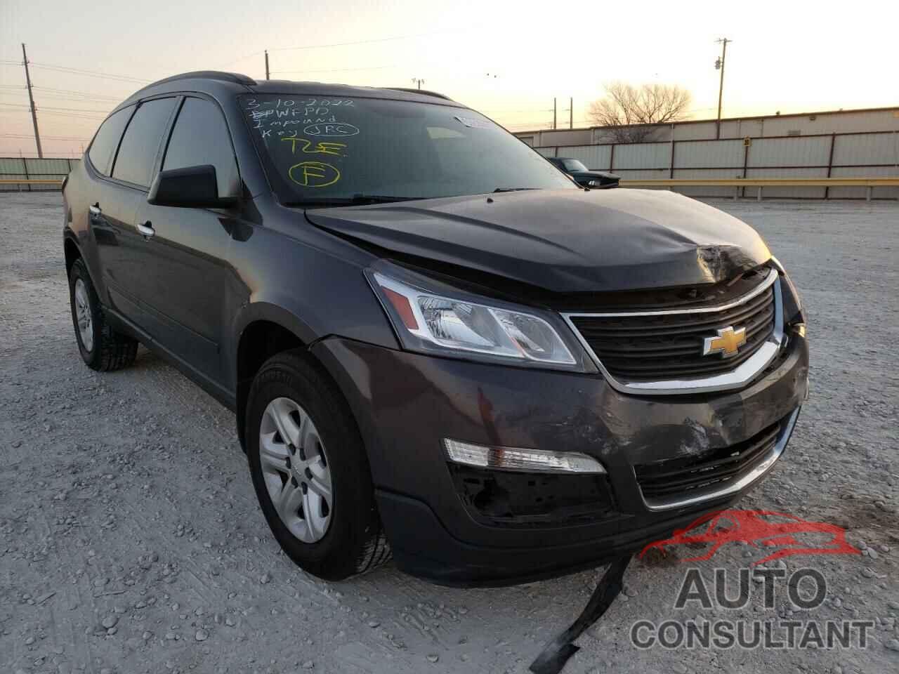 CHEVROLET TRAVERSE 2017 - 1GNKVFKD4HJ324563