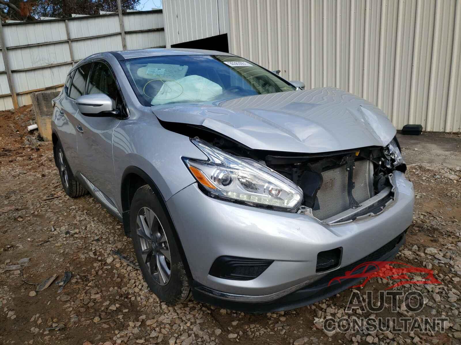 NISSAN MURANO 2017 - 5N1AZ2MH0HN181486