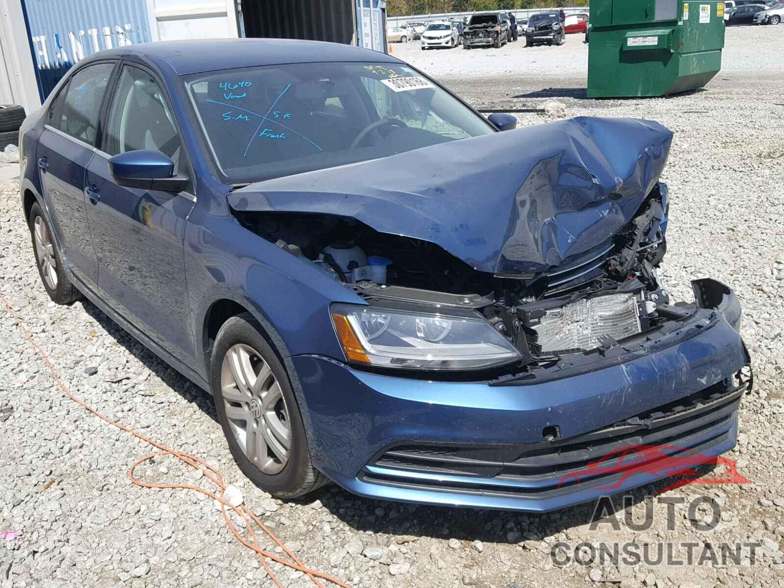 VOLKSWAGEN JETTA 2017 - 3VW2B7AJ8HM202402
