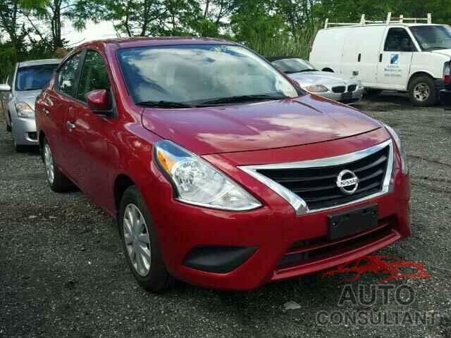 NISSAN VERSA 2015 - 3N1CN7APXFL925547