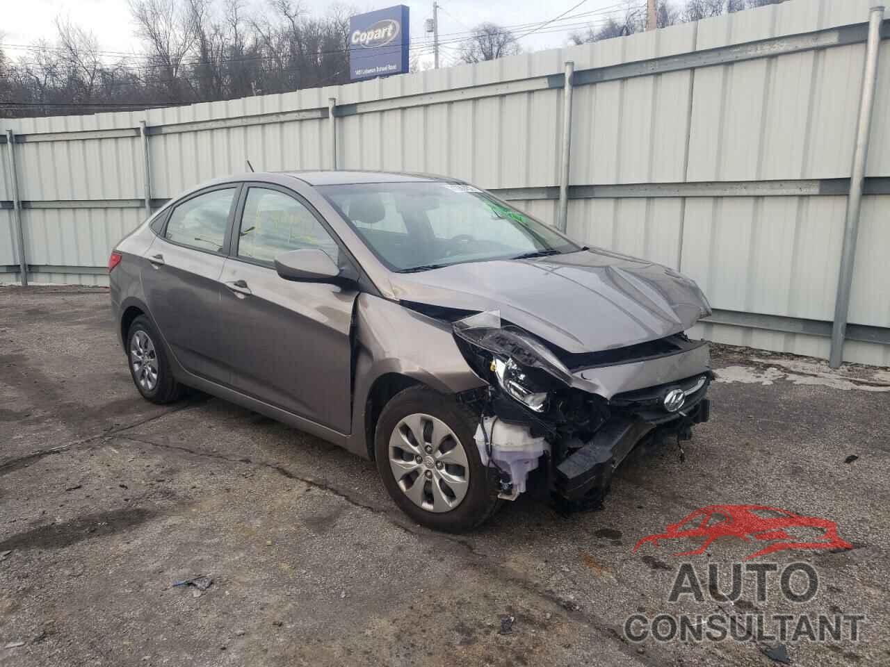 HYUNDAI ACCENT 2017 - KMHCT4AE3HU363155