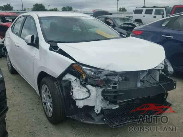 TOYOTA COROLLA 2017 - 2T1BURHE8HC883302