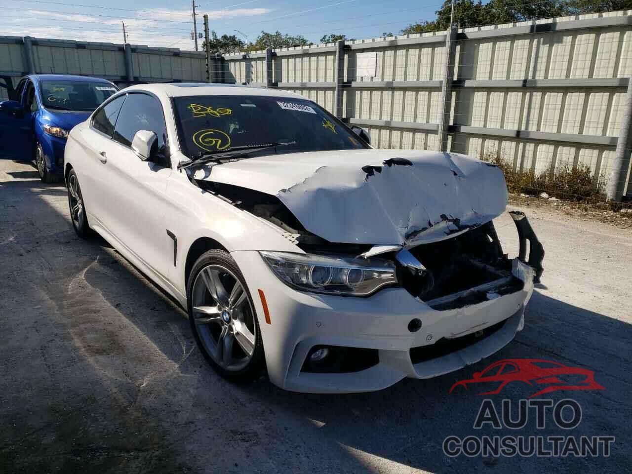 BMW 4 SERIES 2016 - WBA3N7C53GK226950