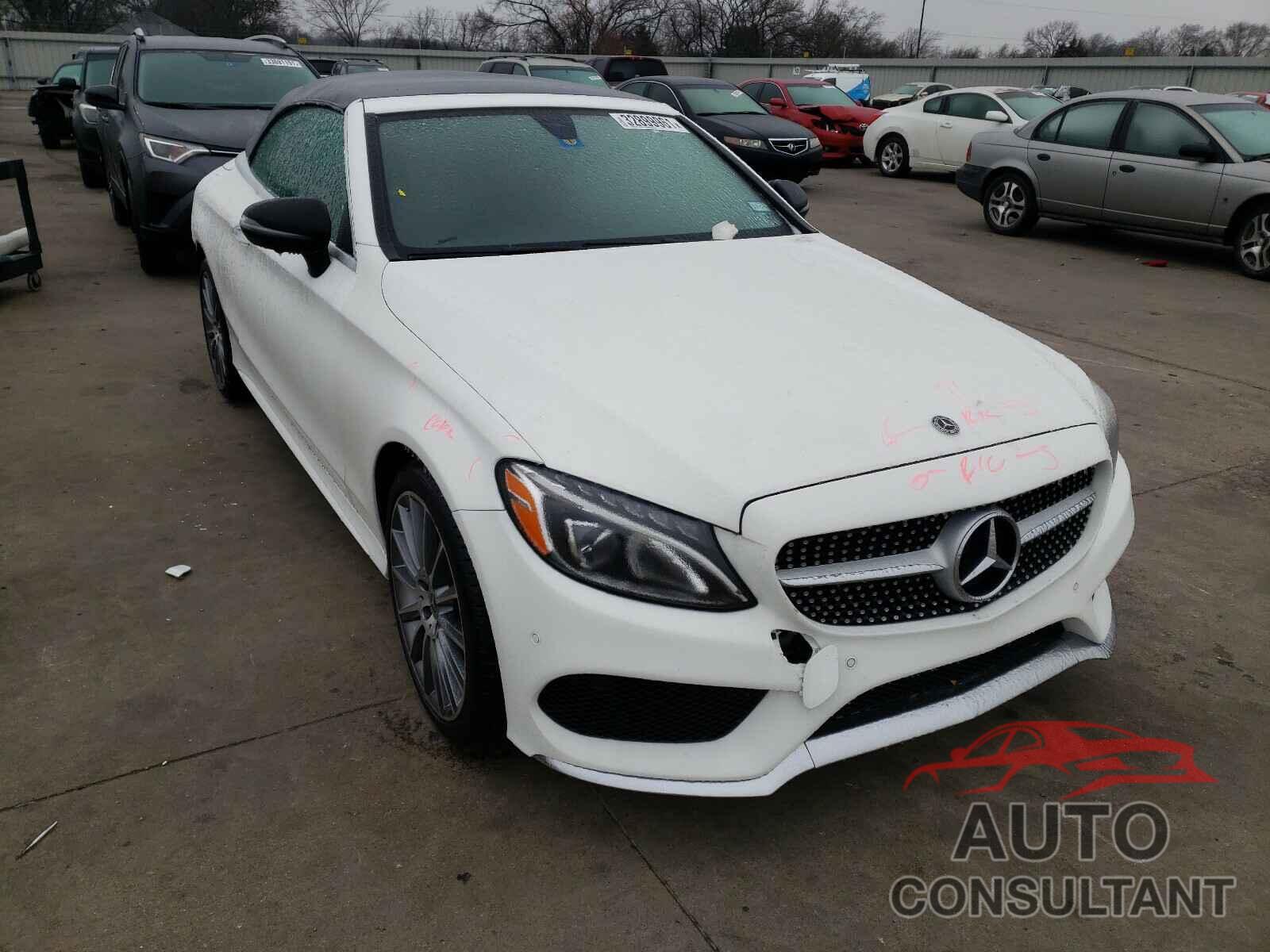 MERCEDES-BENZ C CLASS 2017 - WDDWK4KB6HF572926