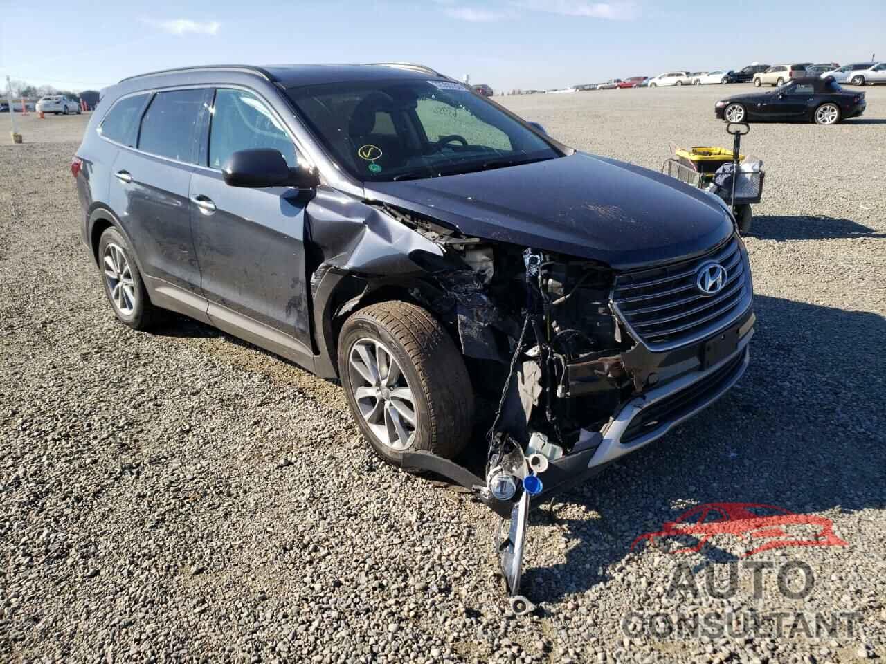 HYUNDAI SANTA FE 2017 - KM8SM4HF7HU205358
