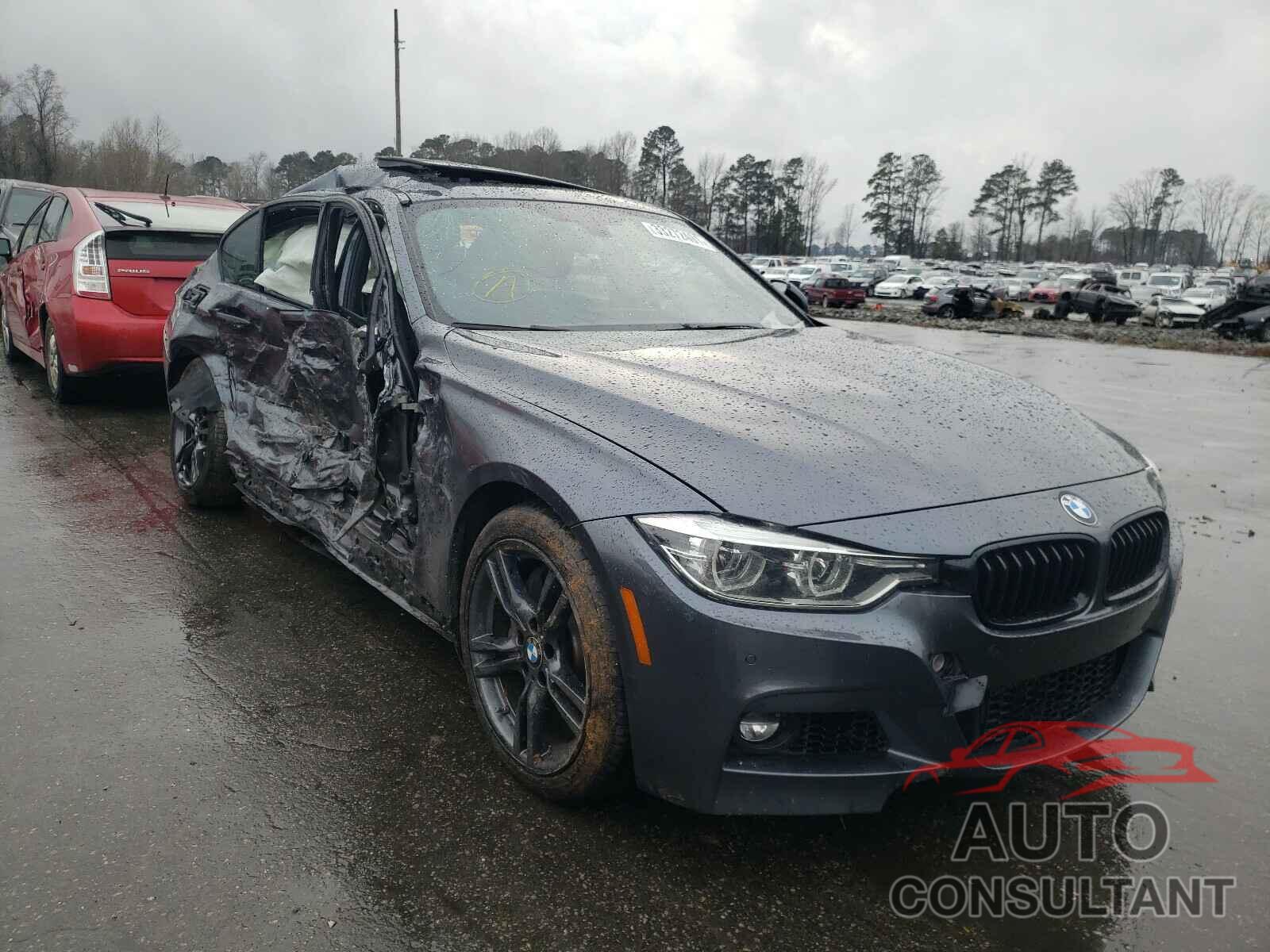 BMW 3 SERIES 2017 - WBA8B3G34HNU35954