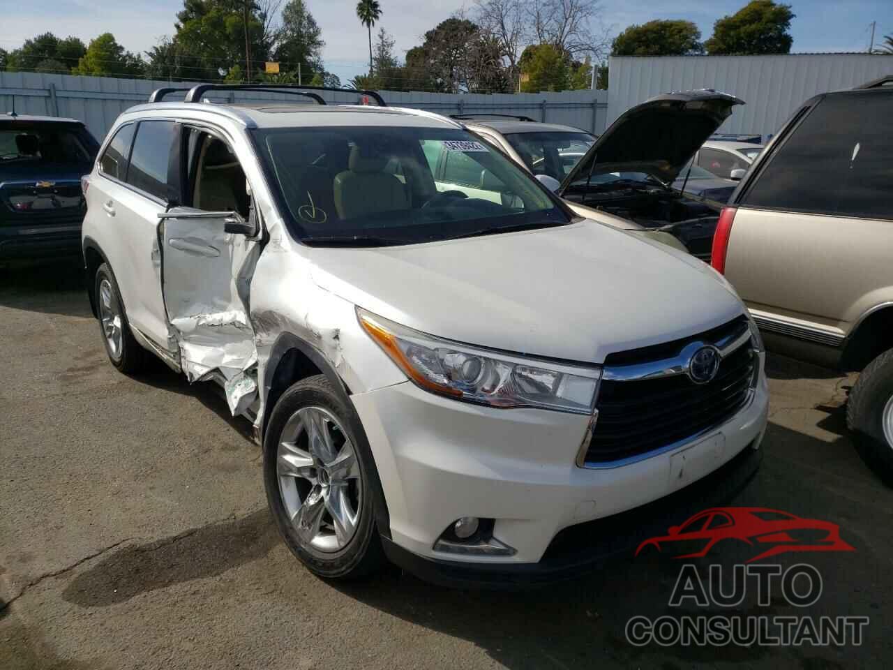 TOYOTA HIGHLANDER 2016 - 5TDDCRFH3GS015688