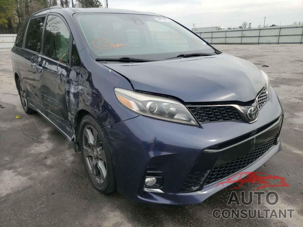 TOYOTA SIENNA 2018 - 5TDXZ3DC7JS901536