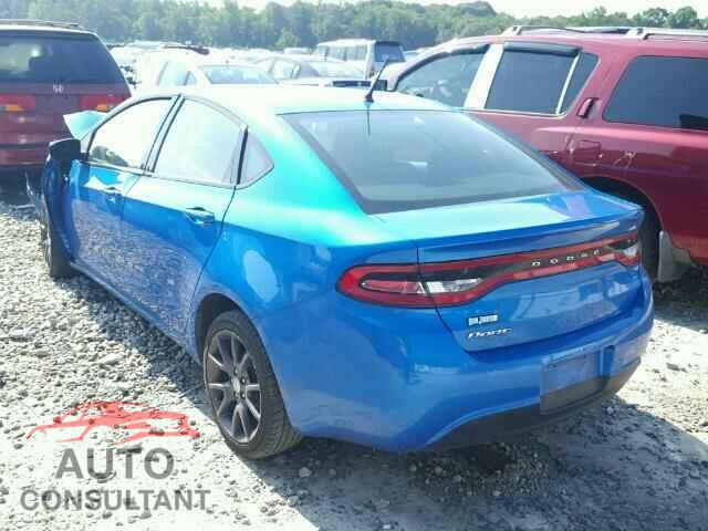 DODGE DART 2016 - 1C3CDFAA9GD606903