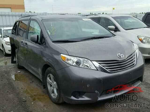 TOYOTA SIENNA 2017 - 5TDKZ3DC6HS861275