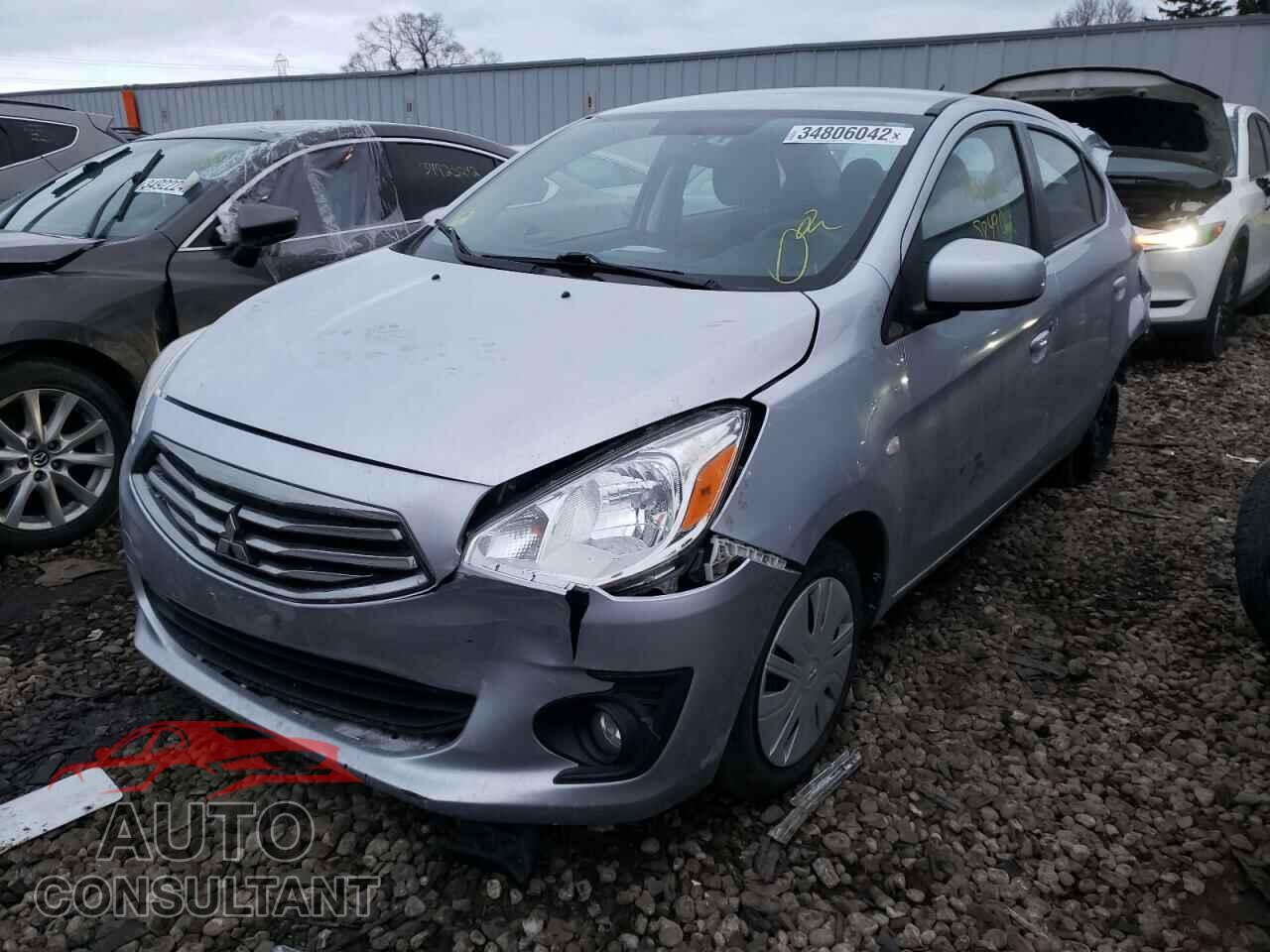 MITSUBISHI MIRAGE 2017 - ML32F3FJ1HHF08716