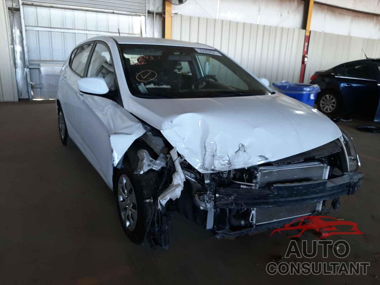 HYUNDAI ACCENT 2017 - KMHCT5AE1HU314767