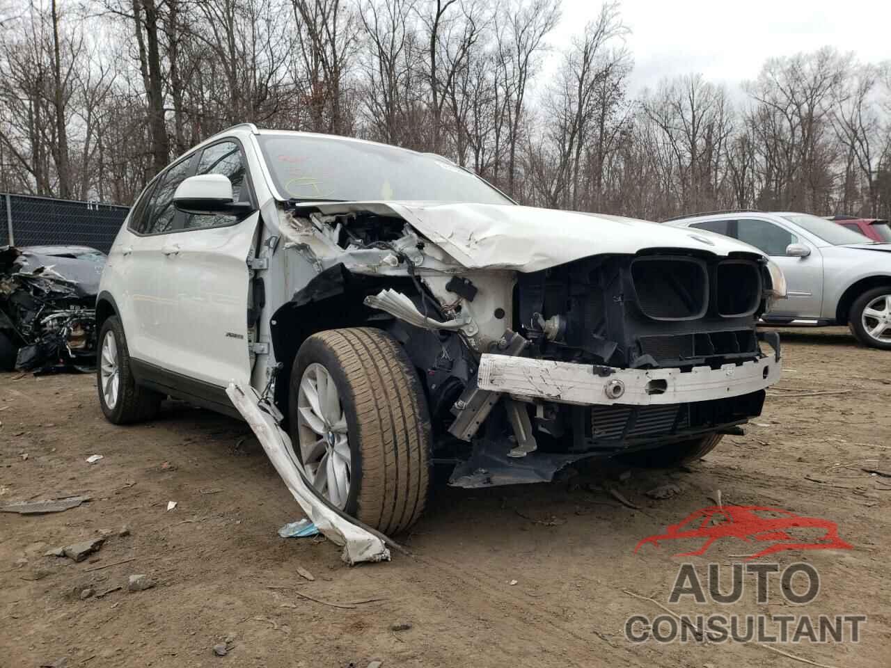 BMW X3 2016 - 5UXWX9C51G0D72427