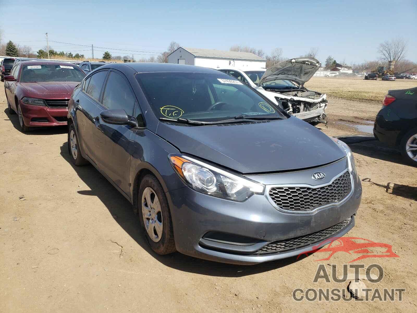 KIA FORTE 2016 - KNAFK4A60G5612336