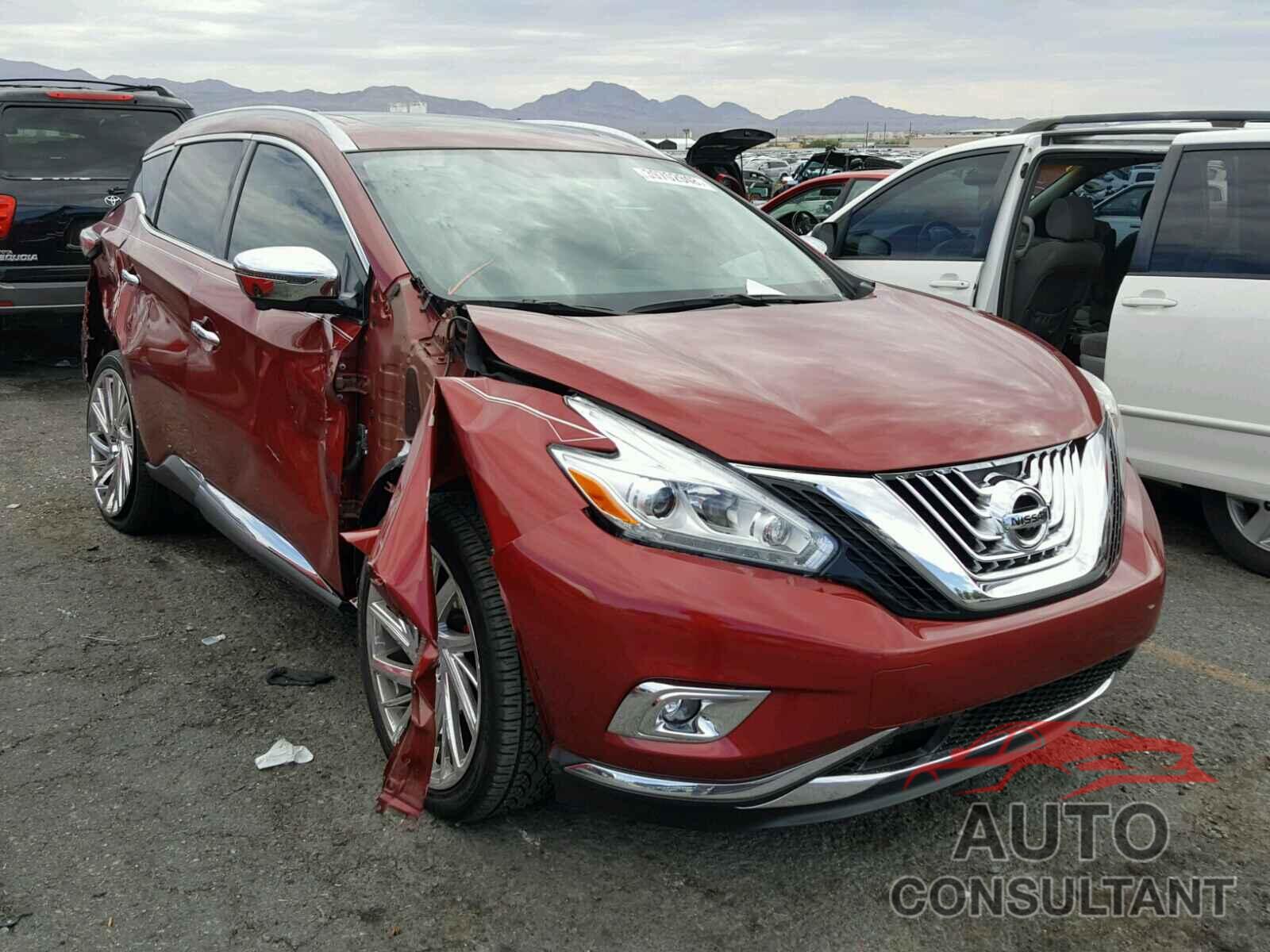 NISSAN MURANO 2017 - 5N1AZ2MH6HN108364