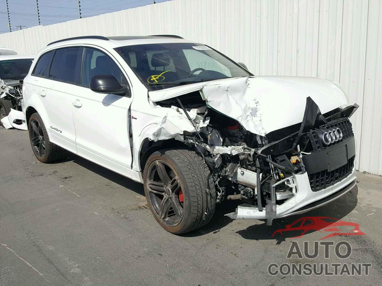 AUDI Q7 2015 - 4S4BTGND3L3116229