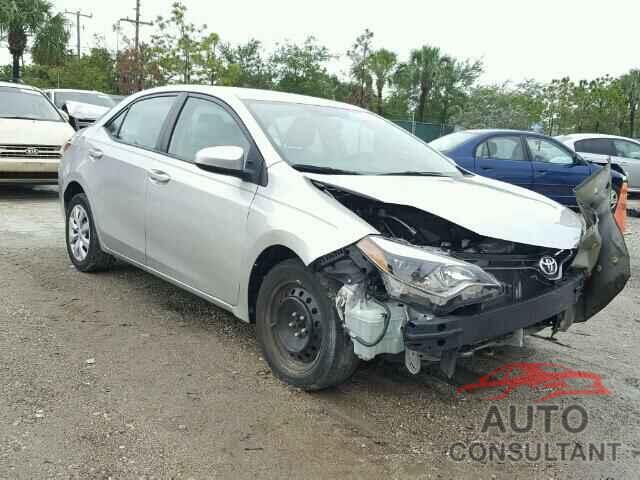 TOYOTA COROLLA 2015 - 2T1BURHE5FC319359