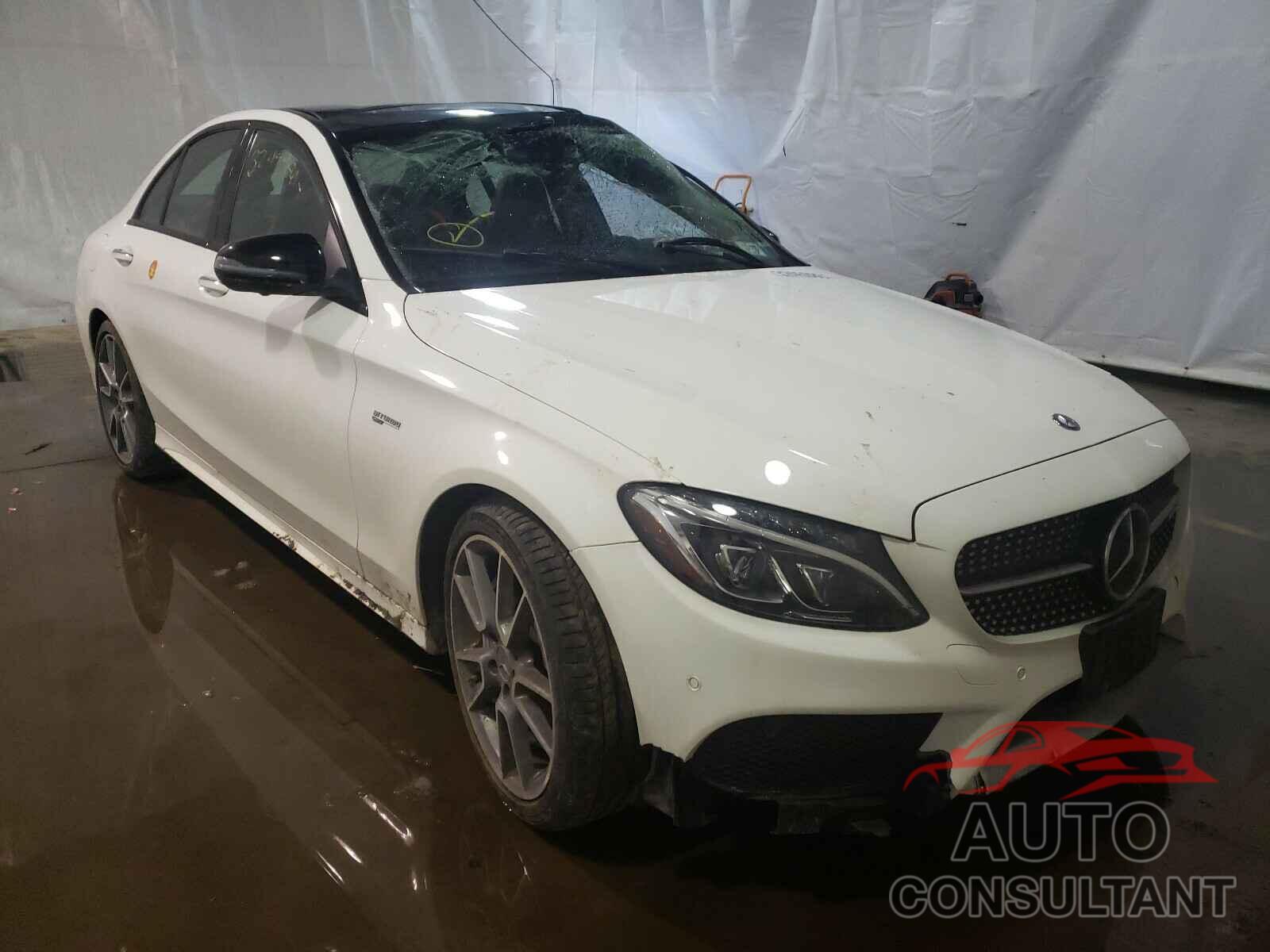 MERCEDES-BENZ C CLASS 2017 - 55SWF6EB9HU186056