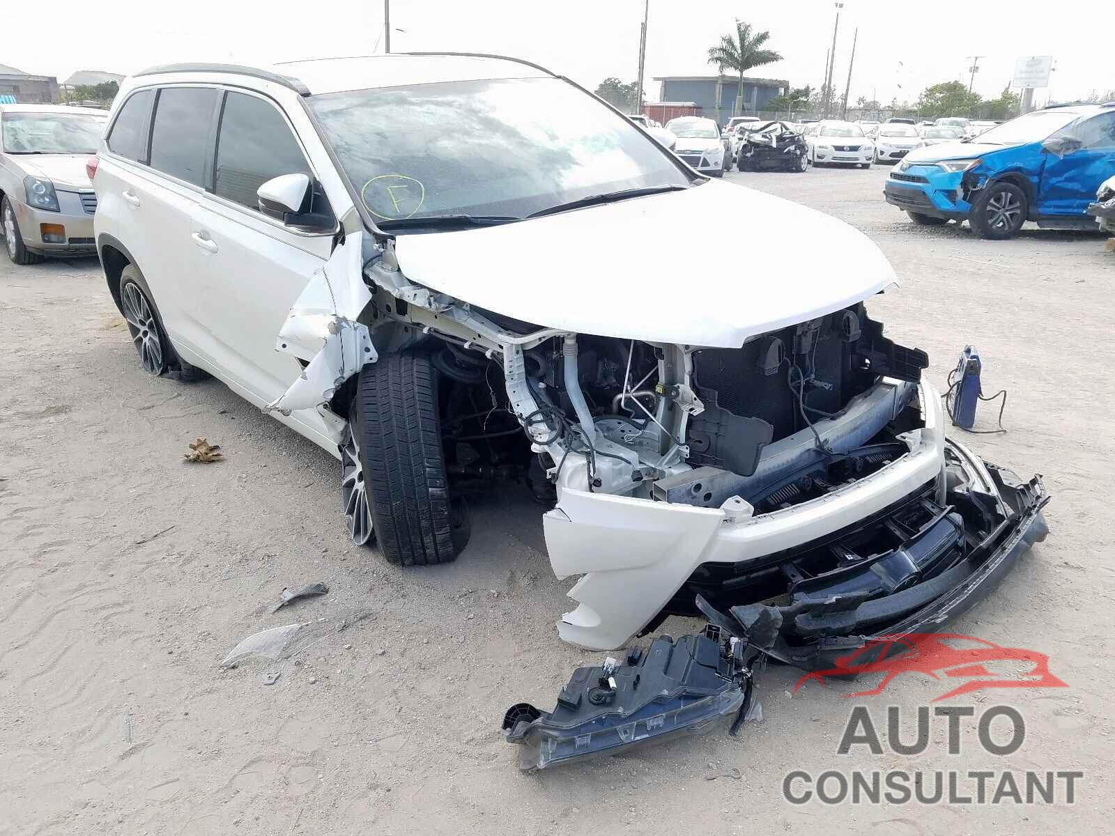 TOYOTA HIGHLANDER 2018 - 5TFSZ5AN8KX198648