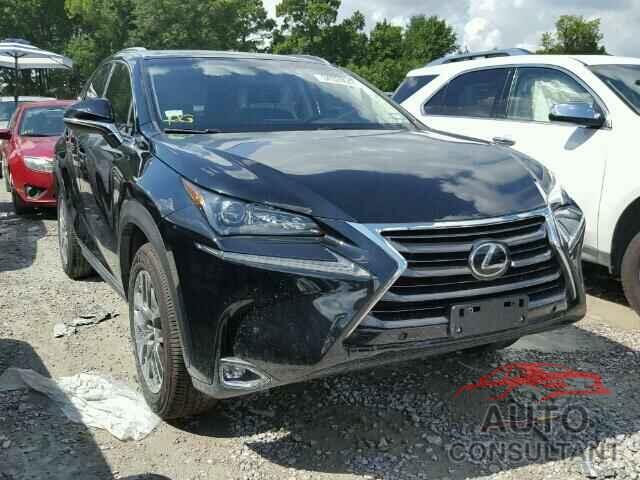 LEXUS NX 2016 - JTJYARBZ2G2031844