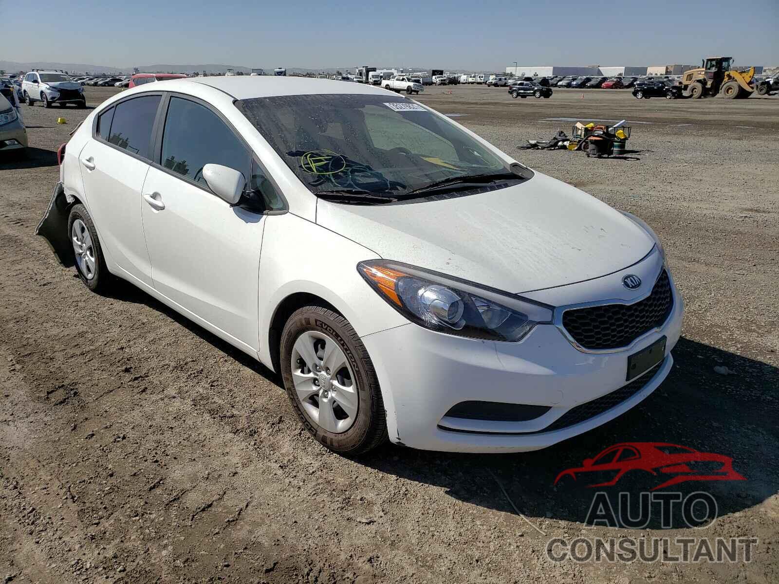 KIA FORTE 2016 - KNAFK4A63G5620124
