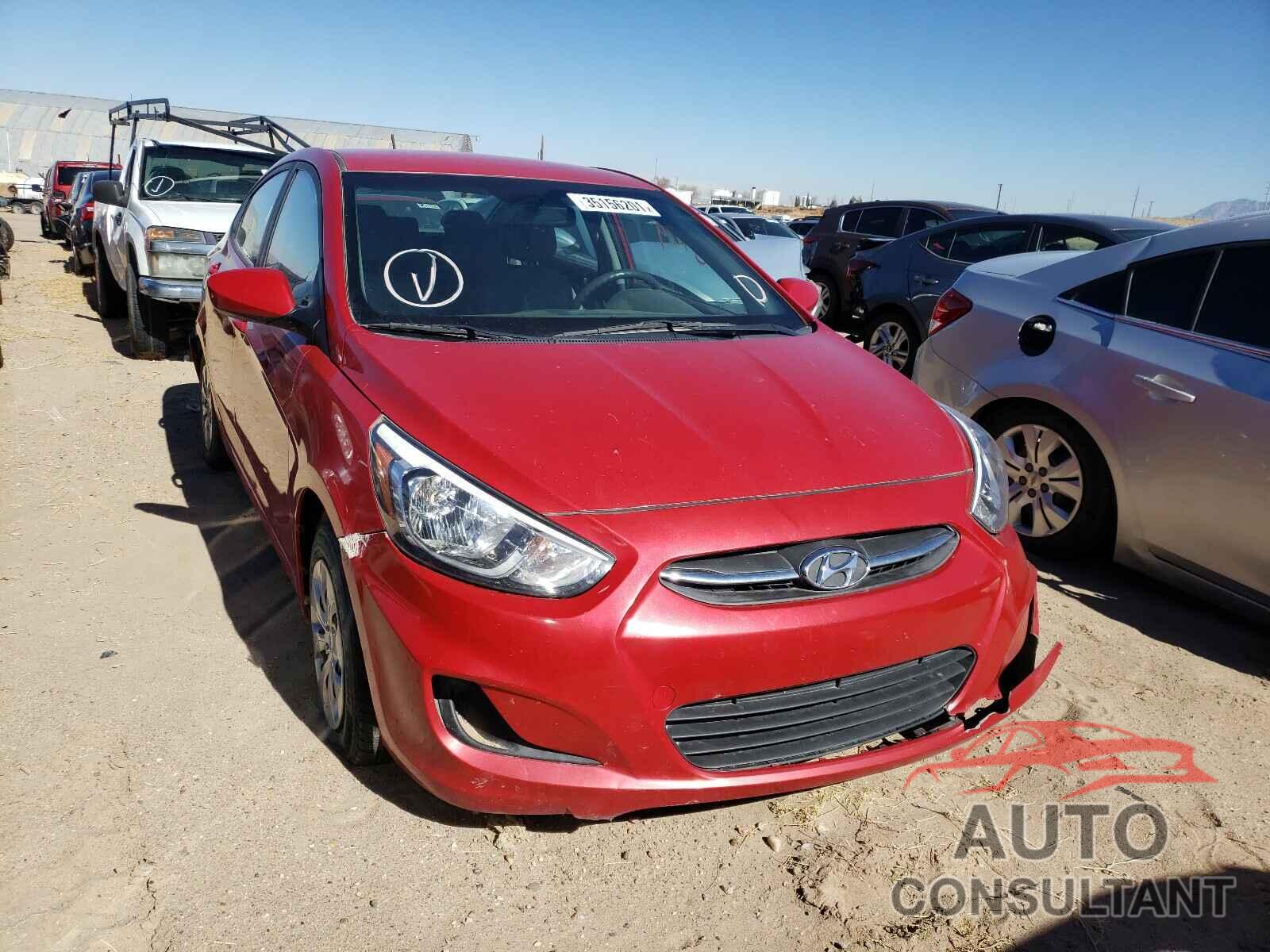 HYUNDAI ACCENT 2017 - KMHCT4AE2HU167904