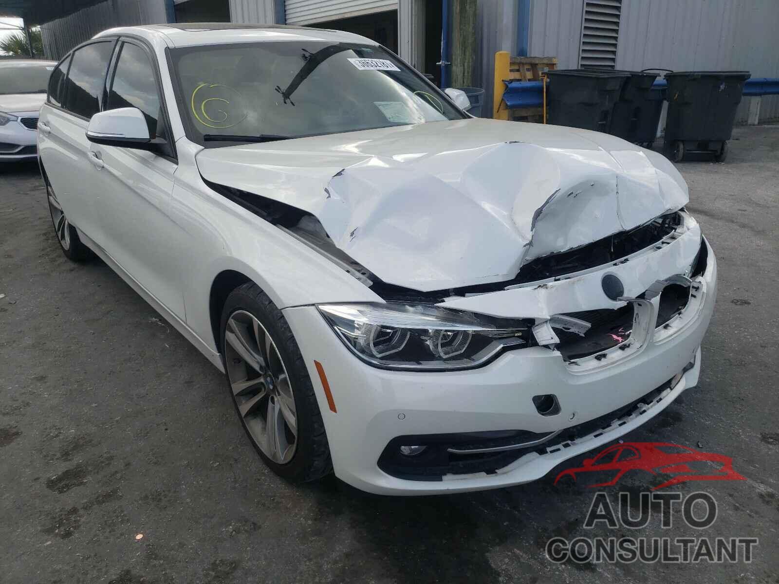 BMW 3 SERIES 2016 - WBA8E9G50GNT87623