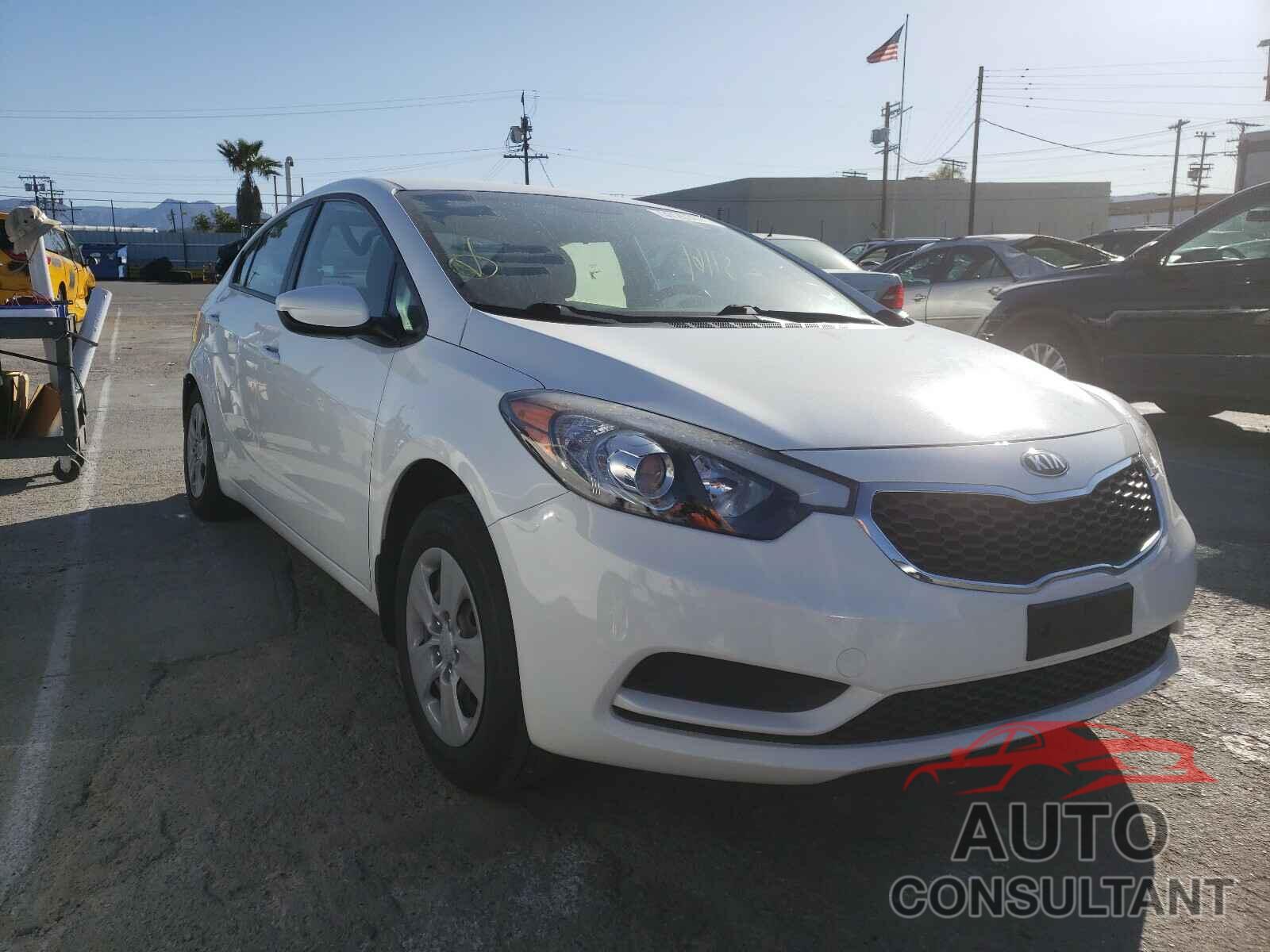KIA FORTE 2016 - KNAFK4A68G5573737