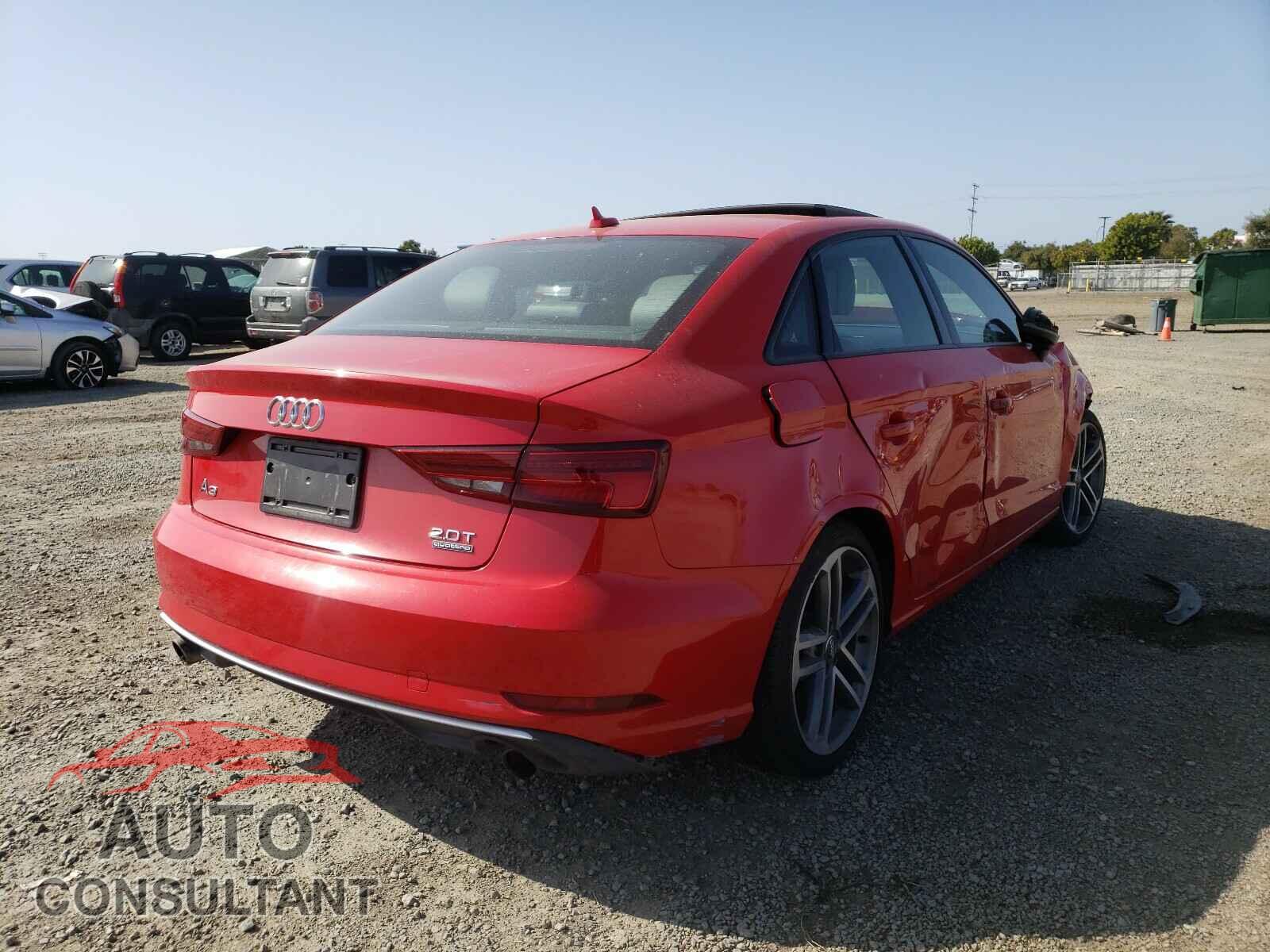 AUDI A3 2017 - WAUB8GFF3H1008229