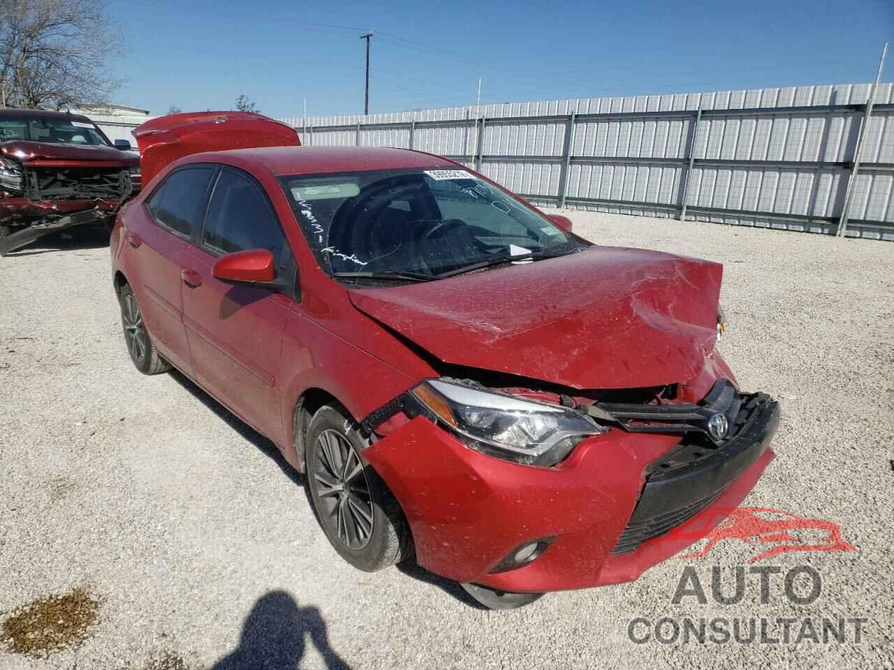 TOYOTA COROLLA 2016 - 5YFBURHE9GP561427