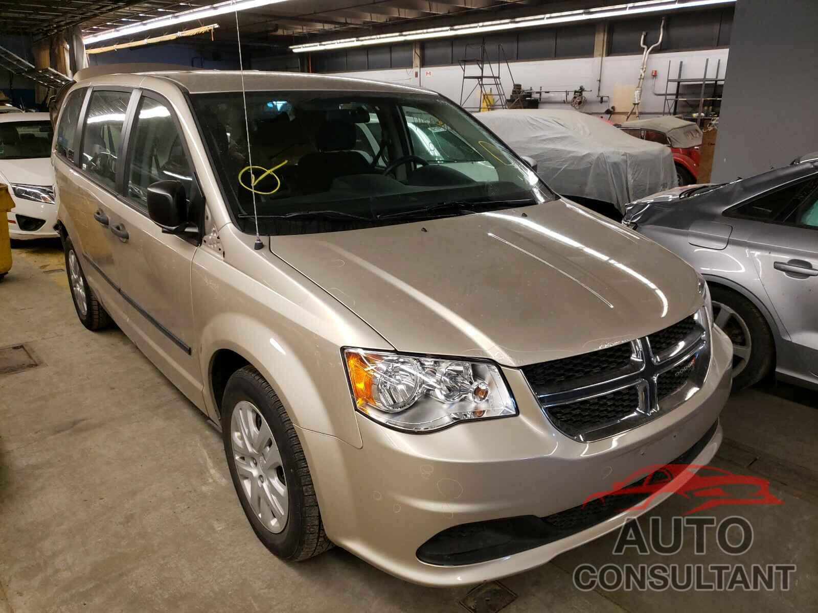 DODGE GRAND CARA 2016 - 2C4RDGBG1GR169894