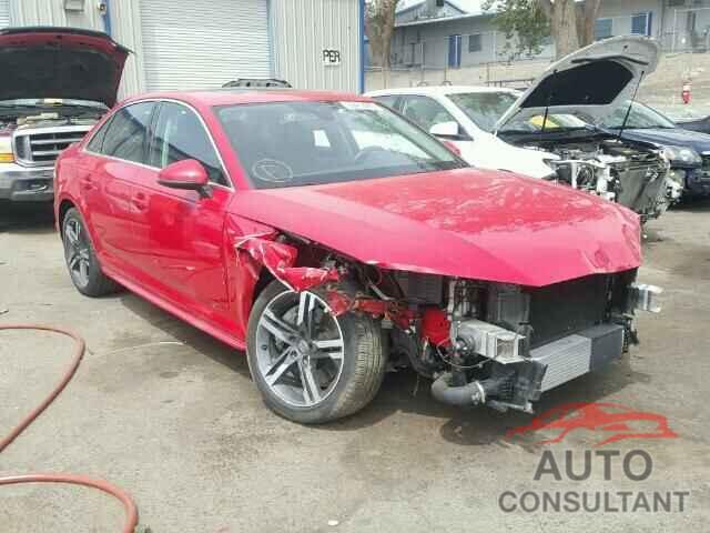 AUDI A4 2017 - WAUENAF43HN016681