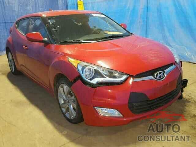 HYUNDAI VELOSTER 2017 - KMHTC6AD1HU311946