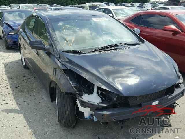 HYUNDAI ELANTRA 2013 - KMHDH4AE0DU814445