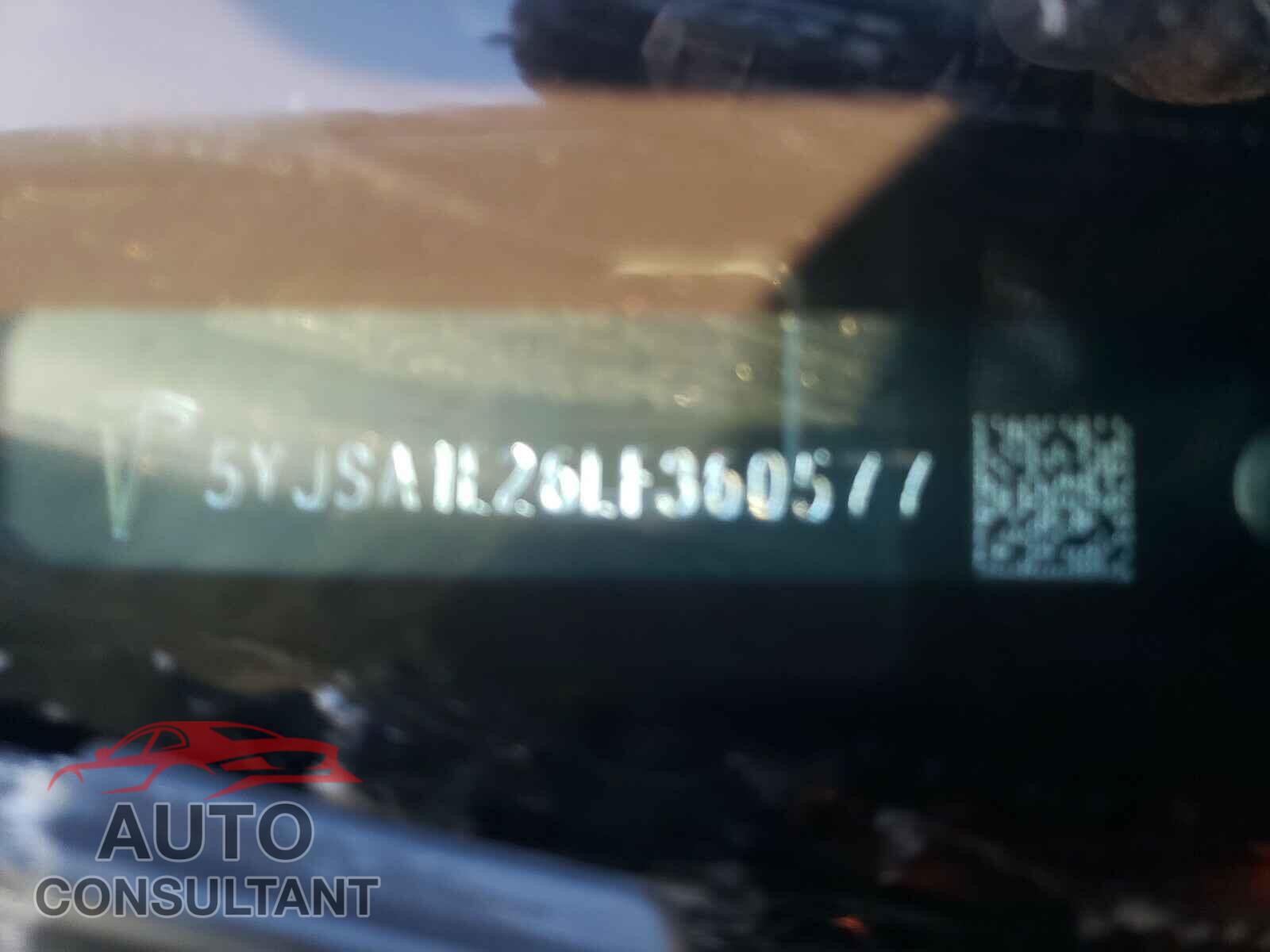 TESLA MODEL S 2020 - 5YJSA1E26LF360577