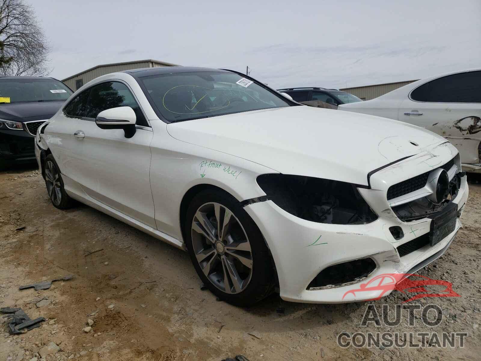 MERCEDES-BENZ C CLASS 2017 - WDDWJ4JB4HF372017