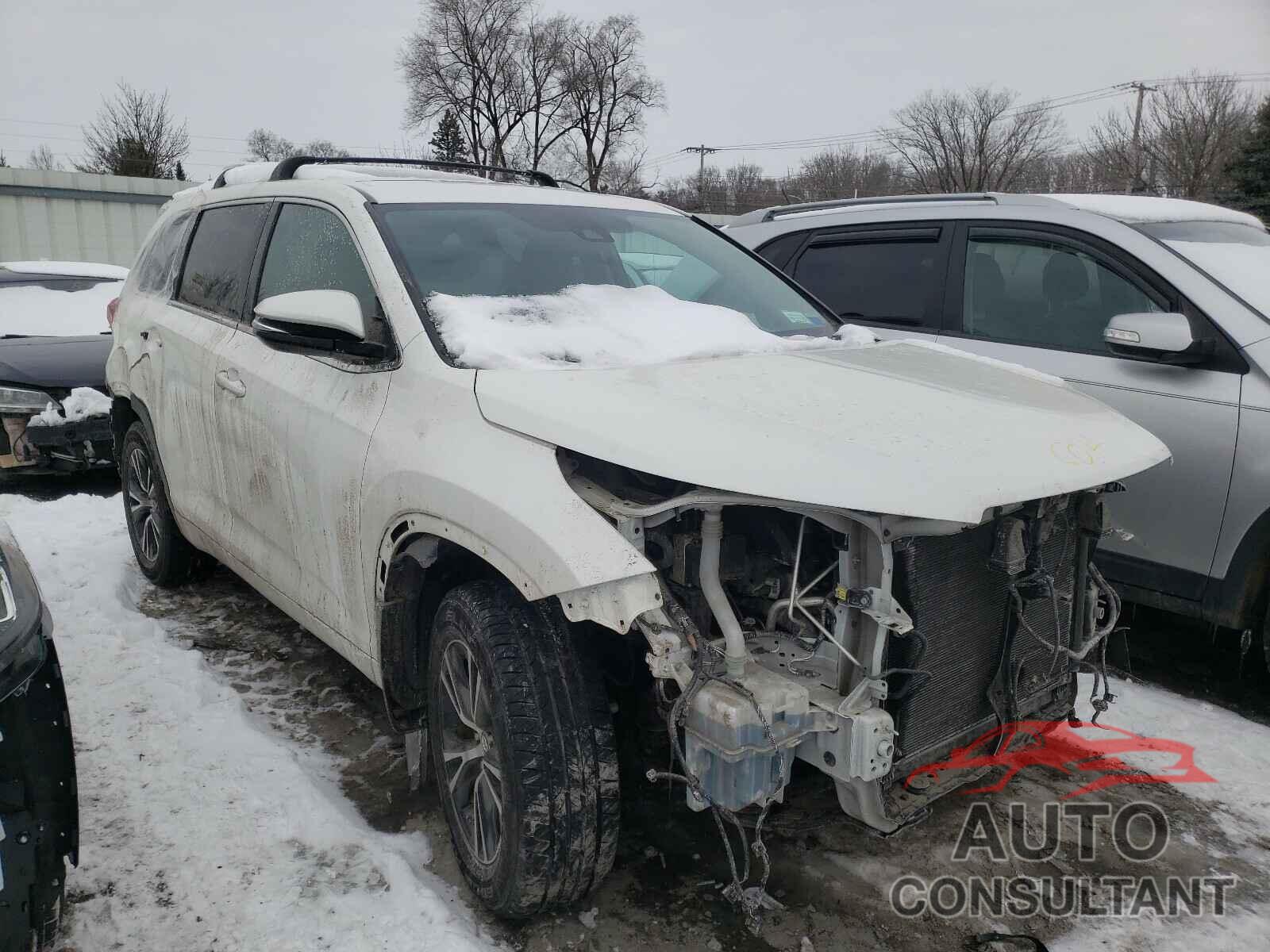 TOYOTA HIGHLANDER 2017 - 5TDBZRFH8HS433476