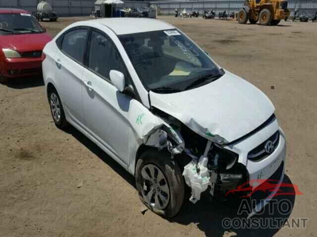 HYUNDAI ACCENT 2016 - KM8K1CAA7JU129891