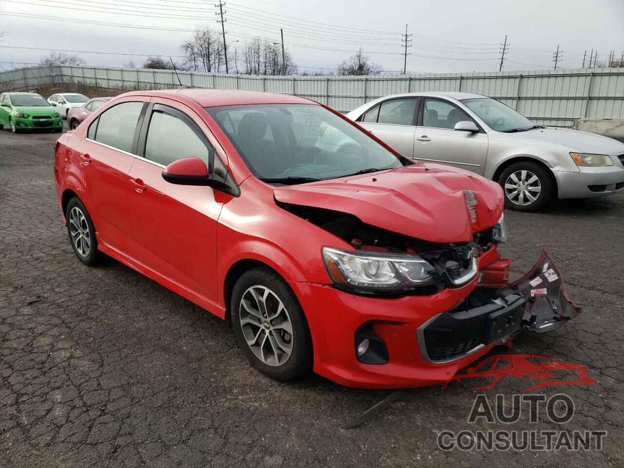 CHEVROLET SONIC 2017 - 1G1JD5SB4H4105531