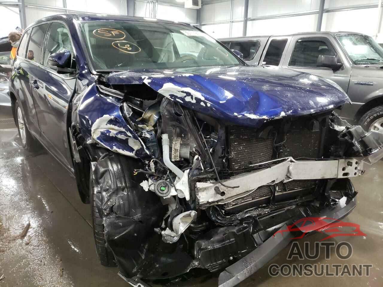 TOYOTA HIGHLANDER 2016 - 5TDBKRFH8GS286451