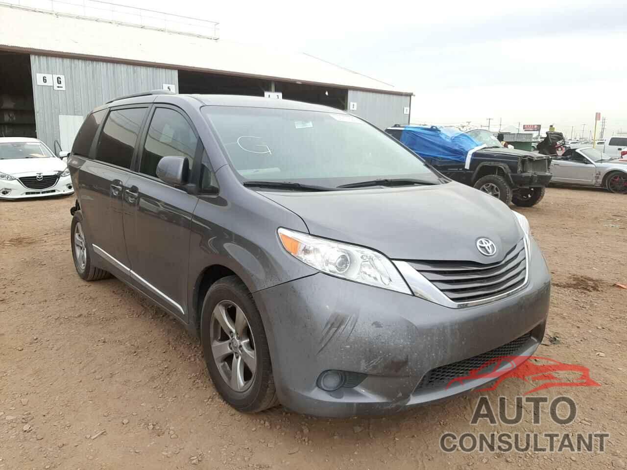 TOYOTA SIENNA 2017 - 5TDKZ3DC5HS870095