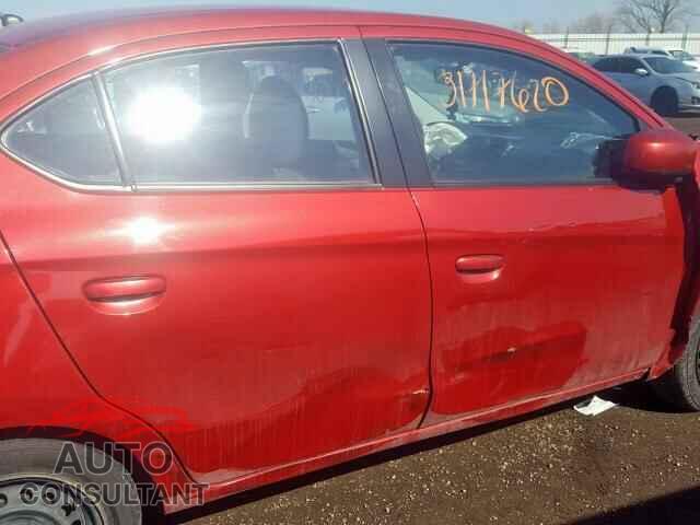 MITSUBISHI MIRAGE 2017 - ML32F3FJ2HHF09812