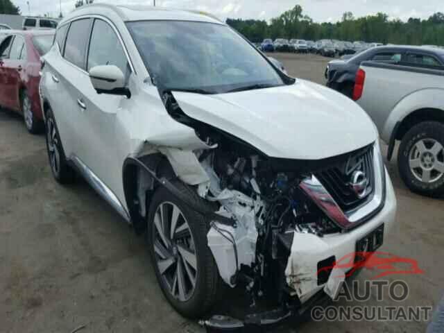 NISSAN MURANO 2017 - 5N1AZ2MH5HN104662