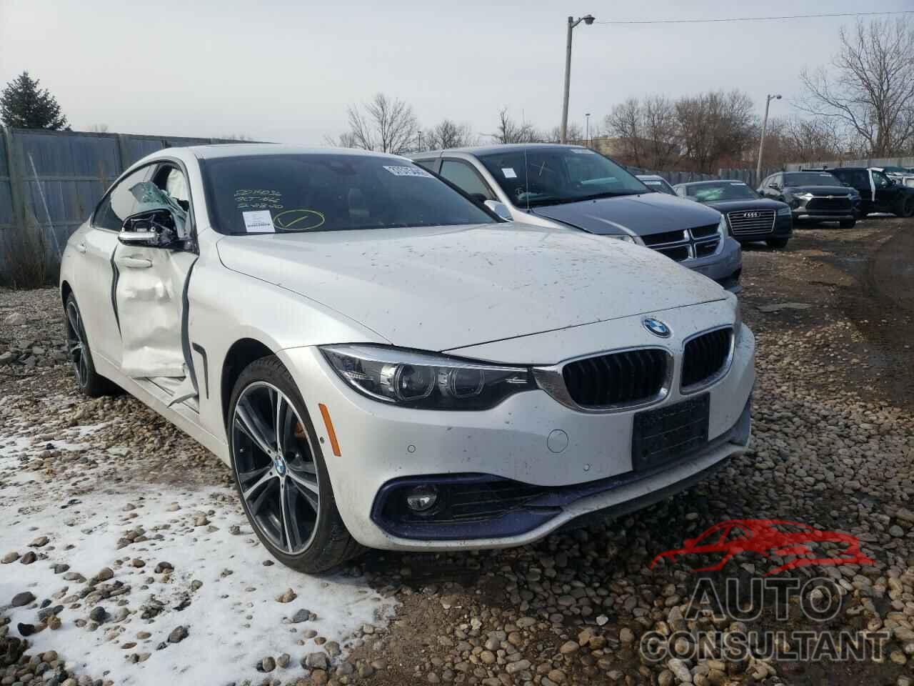 BMW 4 SERIES 2018 - WBA4J3C54JBB97736