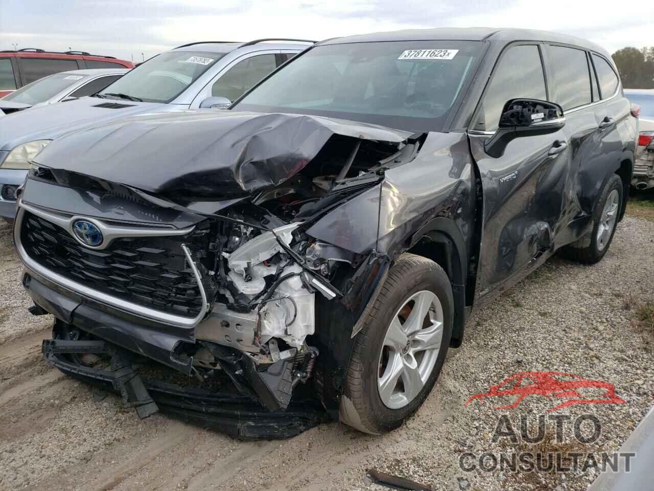 TOYOTA HIGHLANDER 2021 - 5TDBBRCH5MS534395